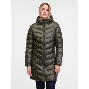 Orsay Khaki Women's Quilted Coat - Women