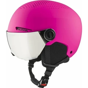 Alpina Zupo Visor Q-Lite Junior Ski helmet Pink Matt M Cască schi