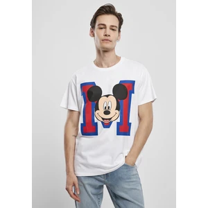 Mickey Mouse M Face bílá