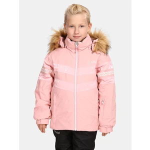 Girls' ski jacket Kilpi DALILA-JG Light pink