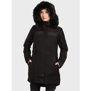 Women's winter coat Kilpi PERU-W Black