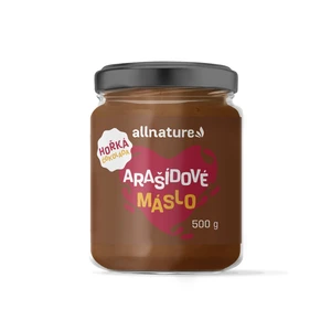 Allnature Arašídové máslo s hořkou čokoládou 500 g