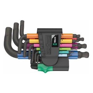 Wera 950/9 Hex-Plus Multicolour 2 inbus sada kľúčov 9-dielna