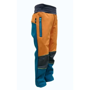 Softshell trousers - kerosene-orange