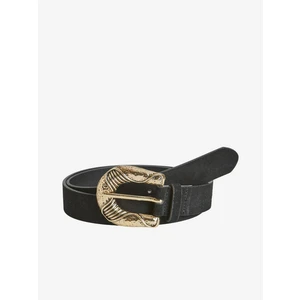 Black Women's Leather Strap VILA Luisa - Women's