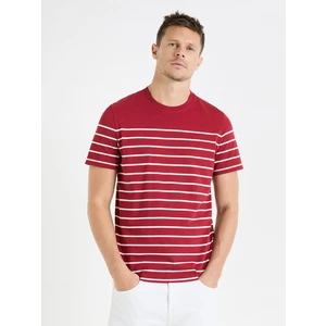 Celio Striped T-Shirt Bebaser - Men