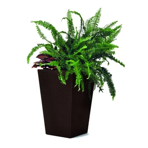 Květináč RATTAN PLANTER 29x29x44 cm,Květináč RATTAN PLANTER 29x29x44 cm