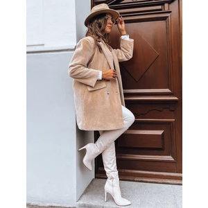 Women's alpaca coat SERENITY light beige Dstreet