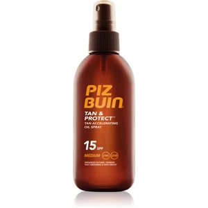 Piz Buin Tan & Protect ochranný olej urychlující opalování SPF 15 150 ml