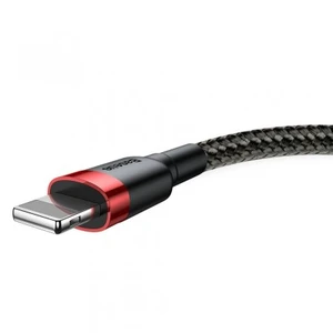 Baseus Cafule Cable USB/Lightning 2A 3m, piros/fekete