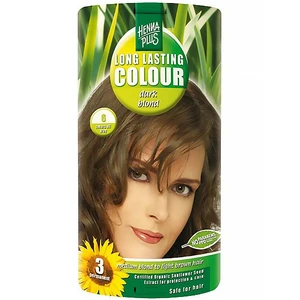 HennaPlus Dlhotrvajúca farba na vlasy 100 ml (Long Lasting Colour) 6 Tmavá blond