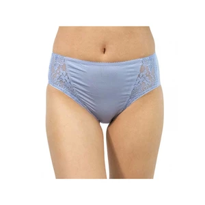 Women&#39;s panties Gina blue with lace (10120)