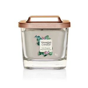 Yankee Candle Aromatická svíčka malá hranatá Exotic Bergamot  96 g