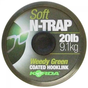 KORDA Šňůrka N-TRAP soft weedy Green 20 lb