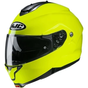 HJC C91 Fluorescent Green XL Helm