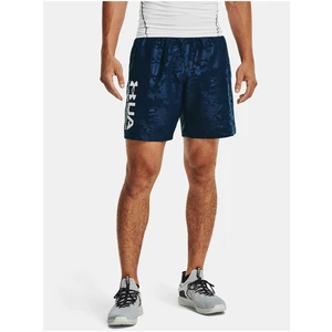 Under Armour UA Woven Emboss Shorts Modrá S