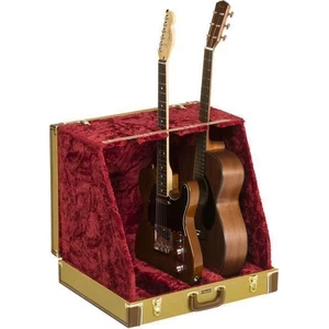 Fender Classic Series Case Stand 3 Tweed Support multi-guitare