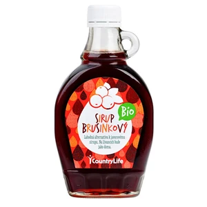 Country Life Sirup brusnicový BIO 250 ml