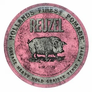 Reuzel Hollands Finest Pomade Grease pomáda na vlasy silné spevnenie 113 g