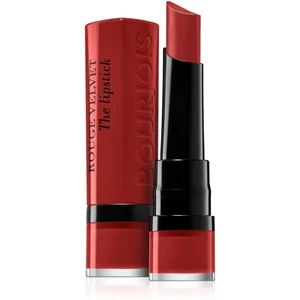 Bourjois Rouge Velvet The Lipstick matná rtěnka odstín 11 Berry Formidable 2.4 g