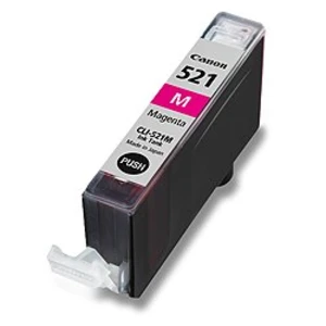 Canon CLI-521M, 2935B001 purpurová (magenta) originální cartridge