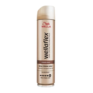 Wella Wellaflex Power Hold Form & Finish lak na vlasy s extra silnou fixací pro přirozenou fixaci 250 ml
