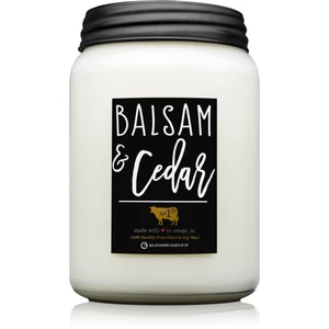 Milkhouse Candle Co. Farmhouse Balsam & Cedar vonná svíčka 737 g