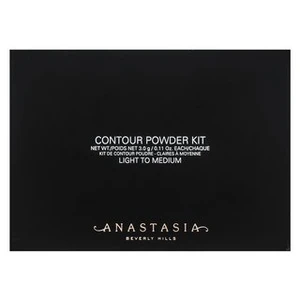 Anastasia Beverly Hills Contour Kit kontúrovacia paletka na tvár odtieň Light to Medium 6x3 g