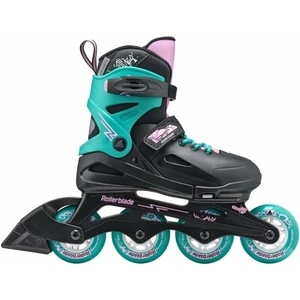 Rollerblade Fury JR Black/Sea Green 33-36,5 Inline Görkorcsolya