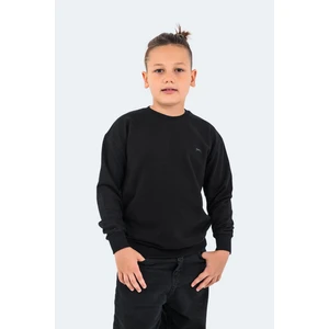 Slazenger Dna Unisex Kids Sweatshirt Black