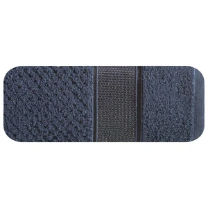 Eurofirany Unisex's Towel 367699 Navy Blue