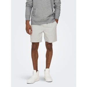 Light grey mens shorts ONLY & SONS Stel - Men