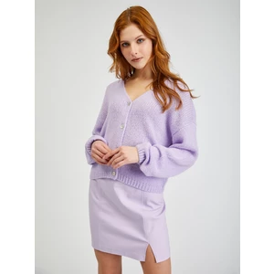 Orsay Light purple Womens Loose Cardigan - Women