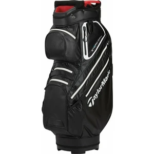 TaylorMade Storm Dry Cart Bag Negru/Alb/Roșu Geanta pentru golf