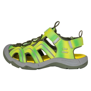 Alpine Pro Anguso Dětské sandály KBTT279 Neon zelená 32