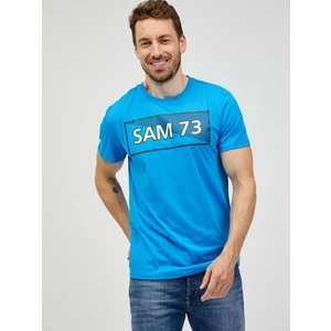 SAM73 Blue Men's T-Shirt SAM 73 Fenri - Men