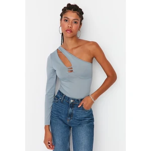 Trendyol Bodysuit - Gray - Regular fit