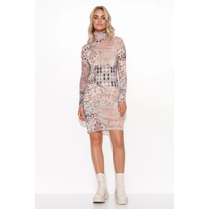 Női ruha Makadamia Makadamia_Dress_M765_Mesh_36