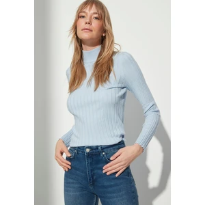 Trendyol Sweater - Blue - Regular fit