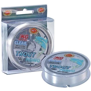 Wft vlasec trout mono clear 200 m - 0,18 mm 4,5 kg