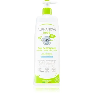 Alphanova Baby Bio čisticí micelární voda na tělo a obličej pro děti od narození 500 ml