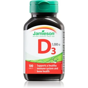 Jamieson Vitamín D3 1000 IU 100 tablet