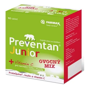 Preventan Junior ovocný mix 90 tablet