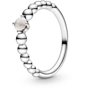 Pandora Stříbrný prsten pro ženy narozené v červnu 198867C06 56 mm