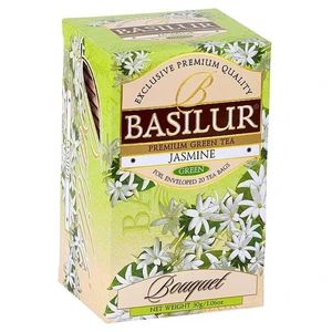 BASILUR Bouquet Jasmine zelený čaj 25 sáčkov