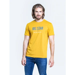 Big Star Man's T-shirt_ss T-shirt 150045 Brak Knitted-202