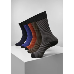 Stripes And Dots Socks 5-Pack Multicolor