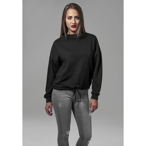 Ladies Oversized Crew black