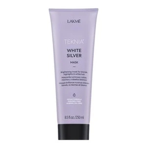 Lakmé Teknia White Silver Mask neutralizujúca maska pre platinovo blond a šedivé vlasy 250 ml