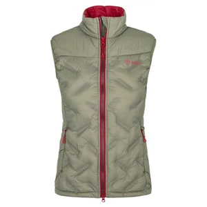 Women's thermal vest Kilpi NAI-W KHAKI